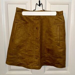 H&M Suede Miniskirt